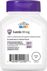 Lutein 10 mg Tablets, 60 Count