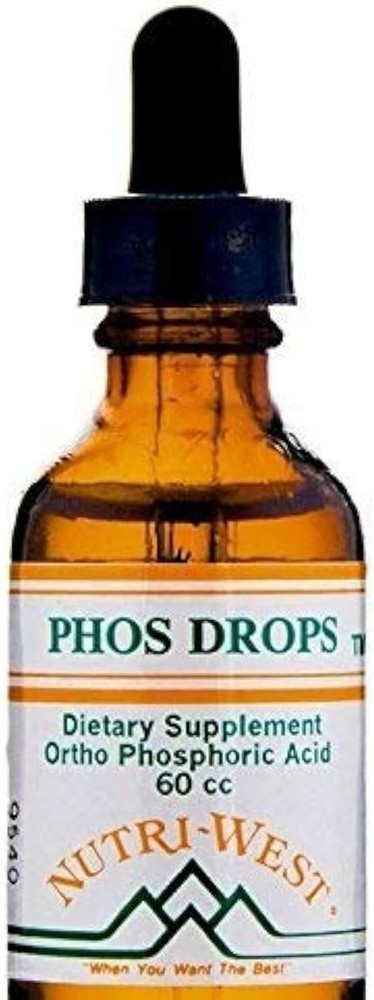 Nutri West Phos Drops Liquid Nutritional Supplement 1 Fl Oz Pack of 1