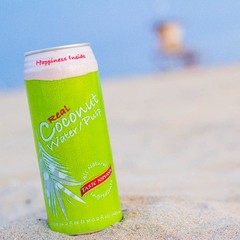 Taste Nirvana All Natural Real Coconut Water WITH PULP |12 x 16 oz BPA free cans