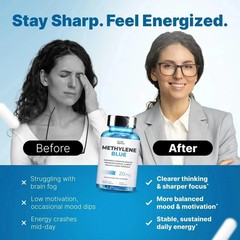 Blue Supplement – Pharmaceutical Grade, 2 FL OZ, 1% USP Grade, 60 Capsule
