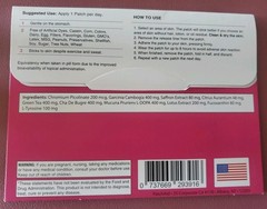 PatchAid Slim Trim Appetite Suppressant Patches 30 Count Pack of 1