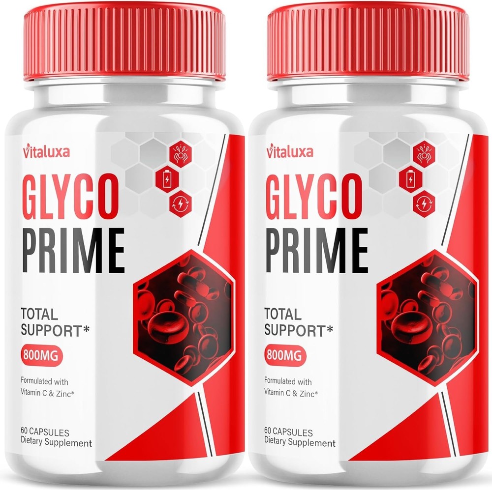 (2 Pack) GlycoPrime Pill for Advance Blood Health Support (120 Capsules)