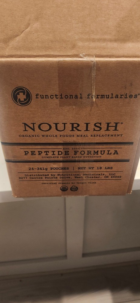 24 Pack Nourish Original: Functional Formularies Pediatric Organic Blend Formula
