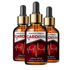 (3 Pack) Cardirin Blood Support Drops Cardi Rin Vitamin Supplement 180ml