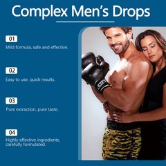 Complex Men’s Drops Secret Drops for Strong Men,Male Supplement Drops 30ML