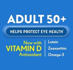 Eye Vitamin & Mineral Supplement Contains Zinc Vitamins C E Omega 3 Lutein 05/27