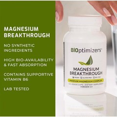 1 bottle Bioptimizers Magnesium Breakthrough all 7 essential forms – 60 capsules