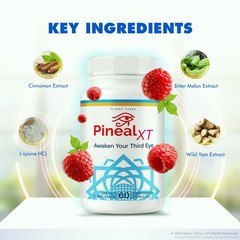 (3 Pack) Pineal XT Capsules to Support Pineal Gland Functions and Energy Levels