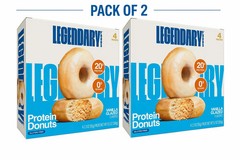 Legendary Foods Protein Donuts Vanilla Glazed 9.2oz 4 Pk 2 Boxes