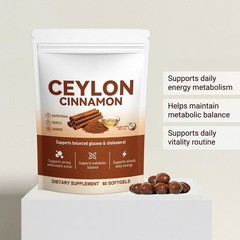 Ceylon Cinnamon Softgels, Ceylon Cinnamon Soft Gels 7200Mg Equivalent
