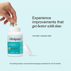 1-2 bottles Elimipure Gut Cleanse & Restore Supplement 90 capsules hot sealed