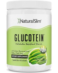 NaturalSlim Glucotein Prebiotic Resistant Starch Supplement with Green Banana Fl
