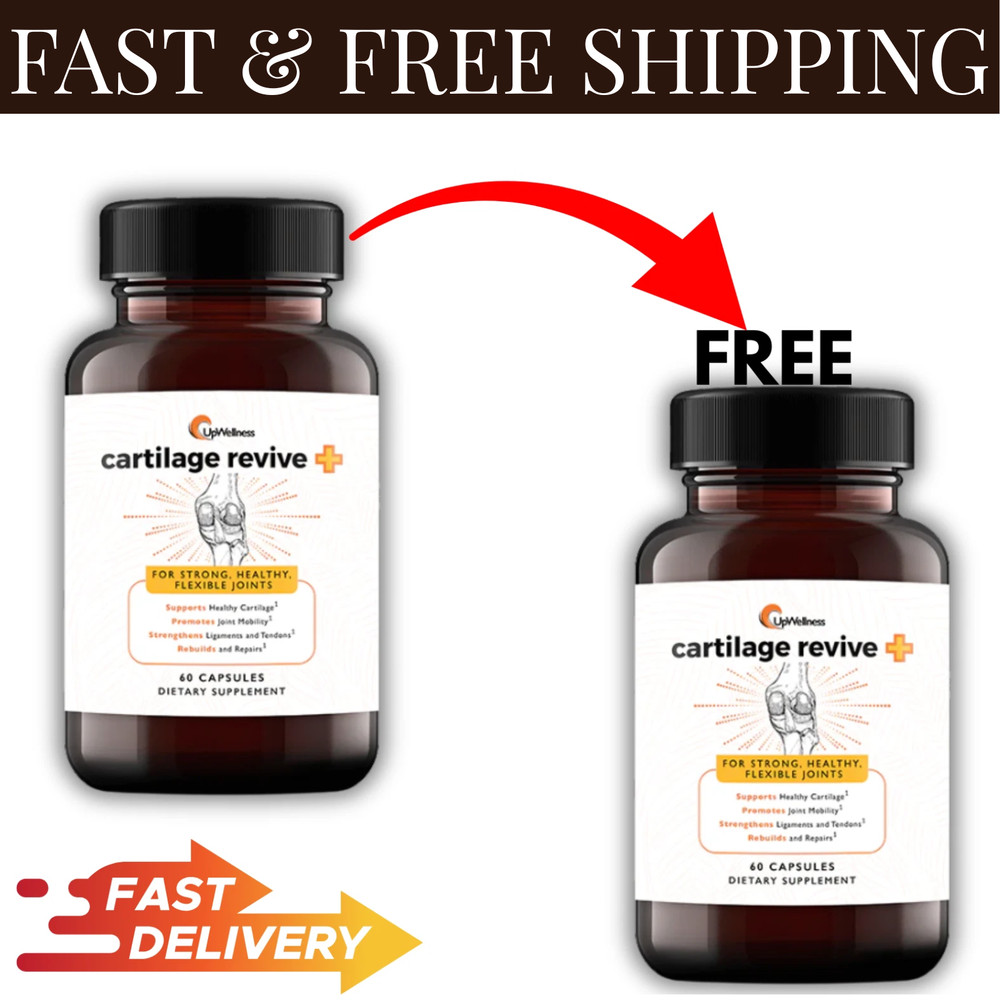UpWellness (2Pack) Cartilage Revive + Joint Support Supplement for Men and Women