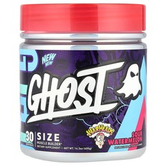 2 X Ghost, Size, Muscle Builder, Warheads� Sour Watermelon, 14.3 oz (405 g)