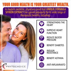 Saffron Extract-Weight Loss Appetite Suppressant 120 Saffron Capsules 4Men-Women
