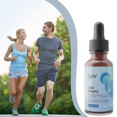 LUV Zen Drops – Anxiety and Stress Support Drops with Magnesium Glycinate&Vita*