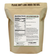 Anthony’s Organic Black Maca Powder, 1 lb, Raw, 16 Ounce (Pack of 1),