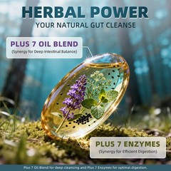 120 Caps Parasite Cleanse – Wormwood, Black Walnut, Cloves – Gut Health Detox