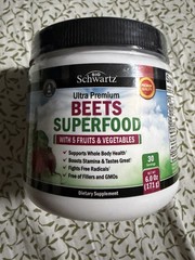 Bio Schwartz Ultra Premium Beets Superfood Supplement 30Serv Exp 04/2027