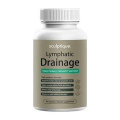 “60 Bottle, Sculptique Lymphatic Drainage Supplement, per Capsules 1 3 Bottles”