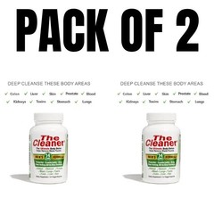 Century Systems The Cleaner Detox – Men’s 14 Day Formula104 Capsules (Pack of 2)