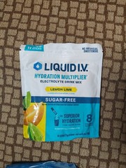 Liquid I.V. Sugar-Free Hydration Multiplier – Lemon Lime – Powder…