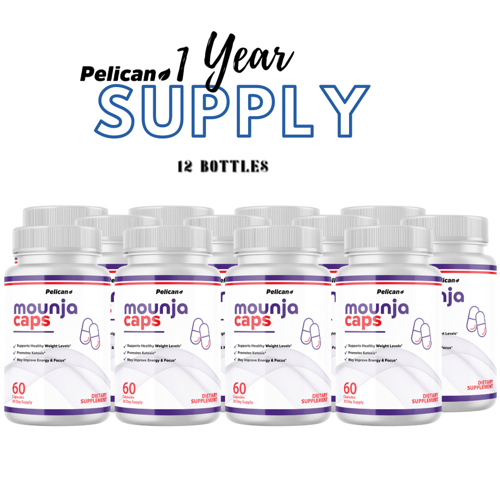 Mounja Caps- Metabolism Support, Weight Management Supplement- 12 Bottles