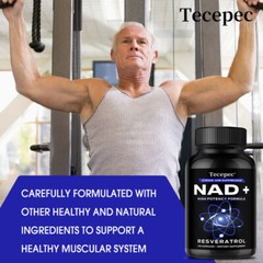 NAD+ High Potency Capsules – Supports Healthy Energy & Cardiovascular System