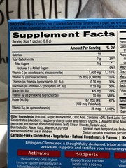 Emergen-C Immune + Triple Action; Raspberry ; 30 Packets Exp 12/26