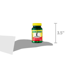 Spring Valley Vitamin E Supplement 400IU Twin Pack, 200 Softgel Capsules