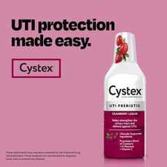 2X Crystex Urinary Infection Support & Prevention – Cranberry Prebiotic 7.6 Oz
