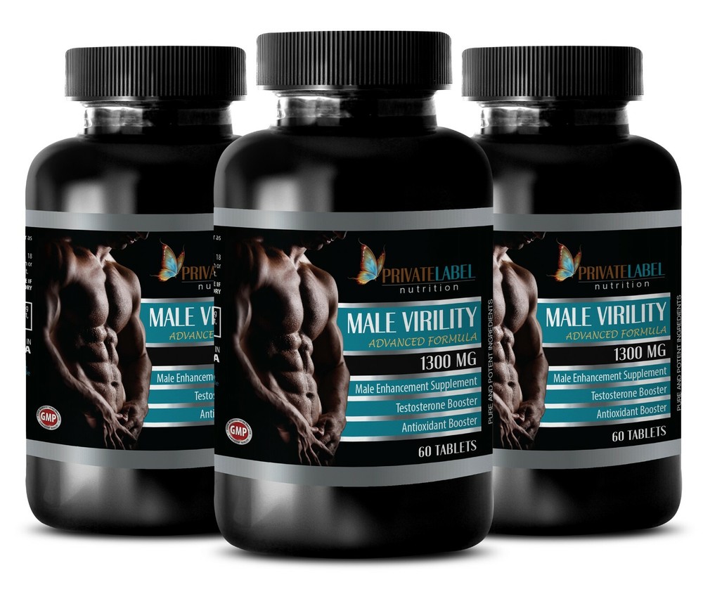 Testosterone supplements men over 40 – MALE VIRILITY 1300MG – maca capsules 3B