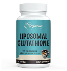 Zeylamum Liposomal Glutathione Softgels 60ct 2400mg Exp 09/2028 Antioxidant