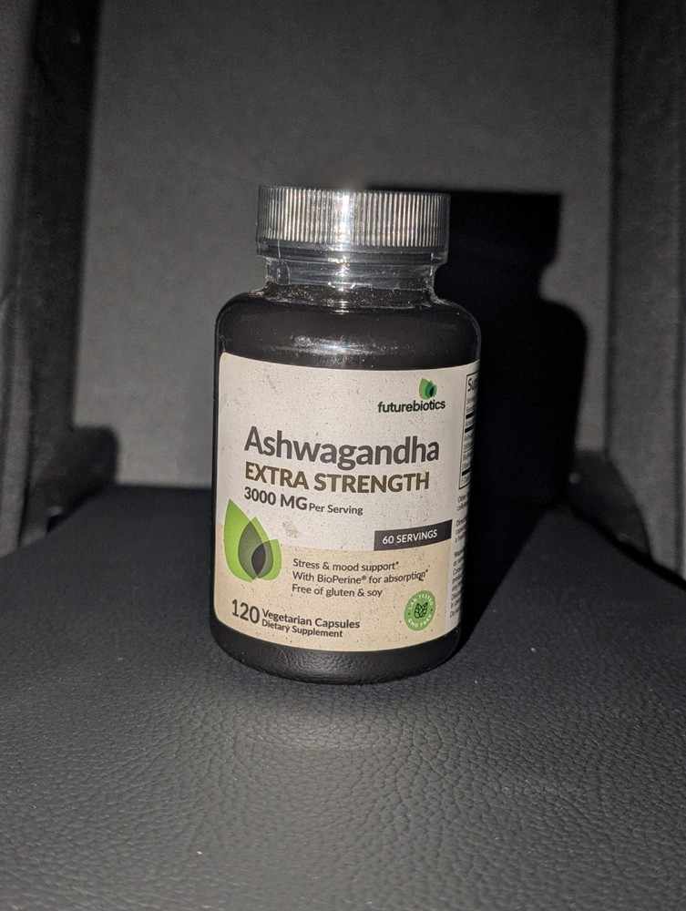 Futurebiotics Ashwagandha Extra Strength 3000 mg 120 Capsules EXP 02/2026