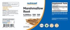 Nutricost Marshmallow Root 500mg, 120 Vegetarian Capsules, Gluten Free & Non-GMO