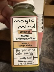 Magic Mind Energy Performance and Productivity Shots, 15 Pack, 2 fl oz