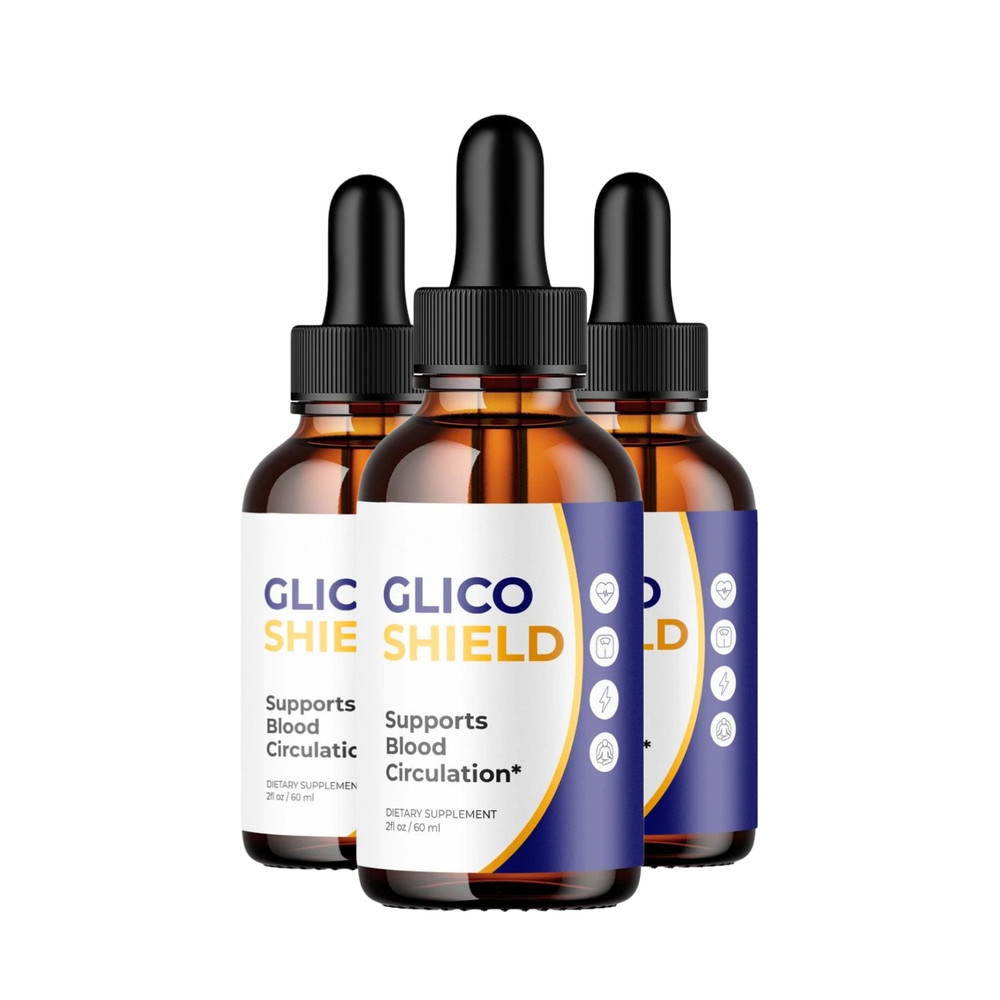 (3-Pack) Glico Shield Drops – GlicoShield Drops Natural Health & Fitness Support