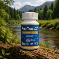 PhenTract375® PhenPhen Extreme Strong Diet Pills Fat Burn Energy Charger 2 PACK