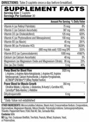 MRI NO2 SPORTS MULTI – 90 Caplets – Multivitamin MUSCLE VITAMINS – SALE *2 PACK*