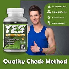 ENHANCING PILLS FOR MEN, LIBIDO, PERFORMANCE & STAMINA SUPPORT 60 Ct- 12/2025