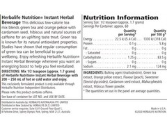 Herbalife Instant Herbal Tea – 3 Different Flavors Available – Express Delivery