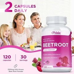Beetroot 120pcs – Blood Pressure, Athletic Performance, Digestive, Immune System