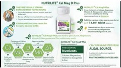 NUTRILITE Cal Mag D Plus Calcium Magnesium Vitamin D 3 180 Tabs HOT SELLING