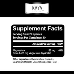 (2 Pack) Magnesium Glycinate RLS Sleep Aid, Anti Cramp, Joint & Bone Support