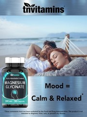 Magnesium Glycinate Capsules (300 MG per Serving – 90 Count) | Pure Chelated Mag