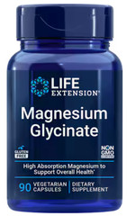 Life Extension Magnesium Glycinate 90 Vegetarian Capsules