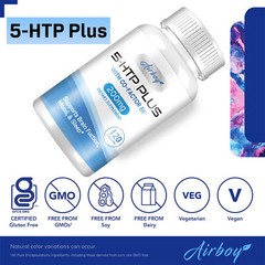 5-HTP Plus Capsules 200mg – Sleep Aid,Mood,Relaxation,Serotonin & Sleep Support