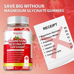 Magnesium Glycinate 60pcs- Improve Sleep, Promote Physical and Mental Relaxation