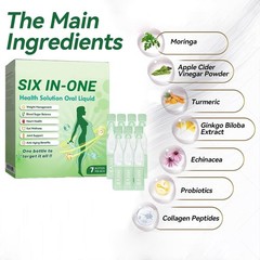 7-35PCS Six-in-One Health Solution Oral Liquid,one Bottle to Target It All HOT