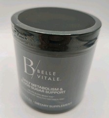 Belle Vitale Daily Metabolism Blood Sugar Support 120 Capsules 10/2026
